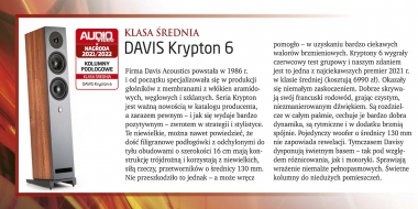 Nagroda roku Davis Acoustics Krypton 6 - Audio Video