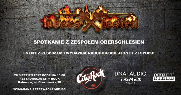 Spotkanie z zespołem Oberschlesien w City Rock Katowice by Trimex Poland / DNA • AUDIO