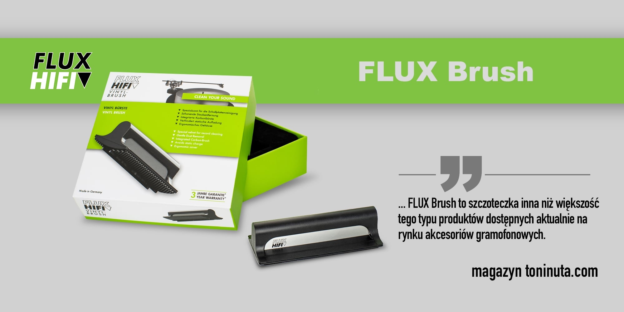 Recenzja FLUX Brush - Ton i Nuta