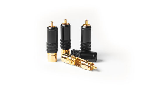 TCI Locking Gold RCA (4 szt.)