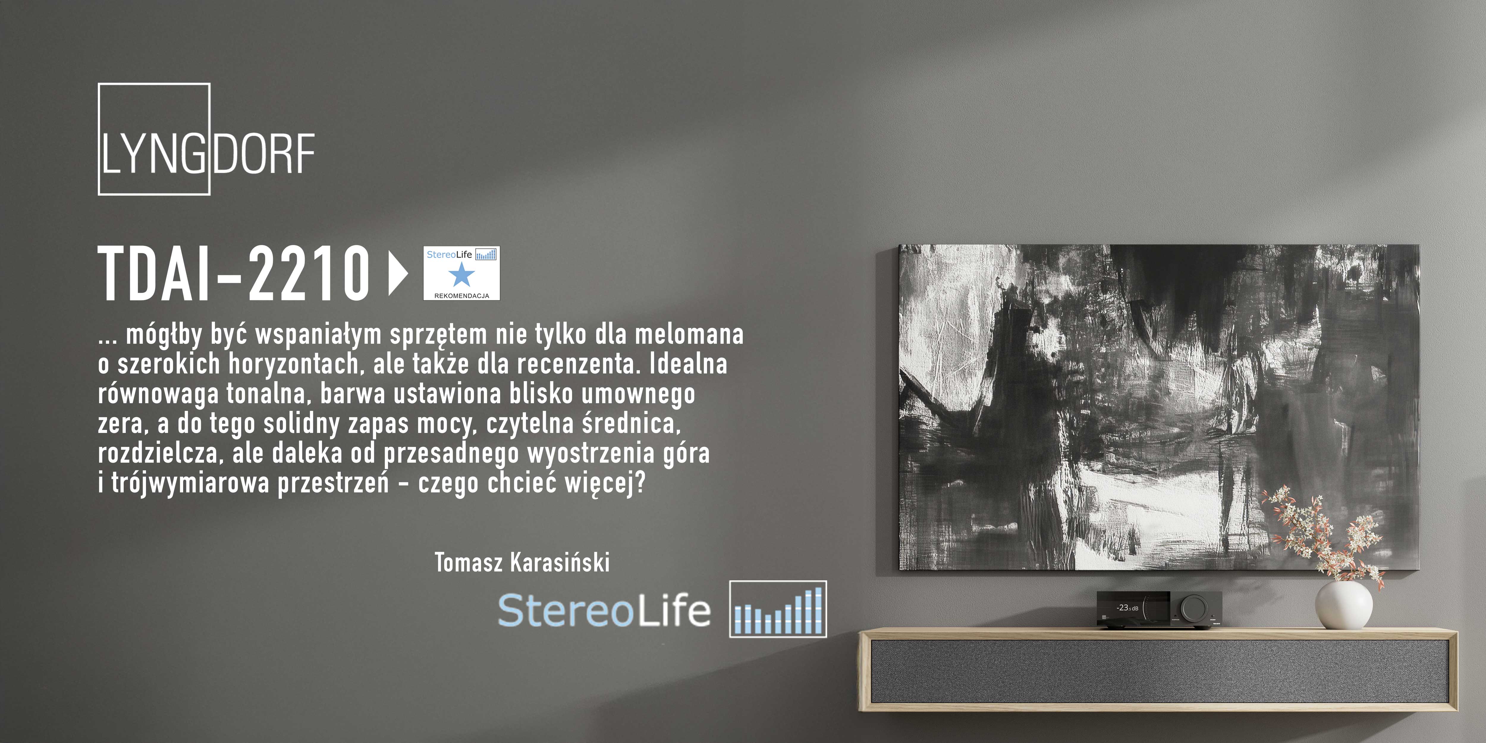 Recenzja i nagroda Lyngdorf TDAI-2210 - Magazyn StereoLife Recenzja i nagroda Lyngdorf TDAI-2210 - Magazyn StereoLife