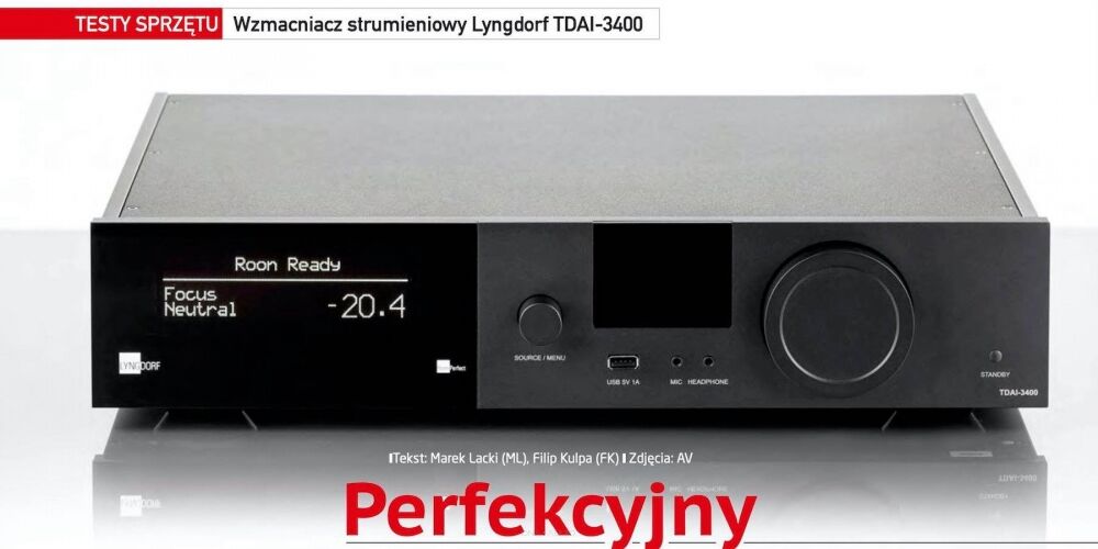 Recenzja Lyngdorf TDAI-3400 - Magazyn Audio Video