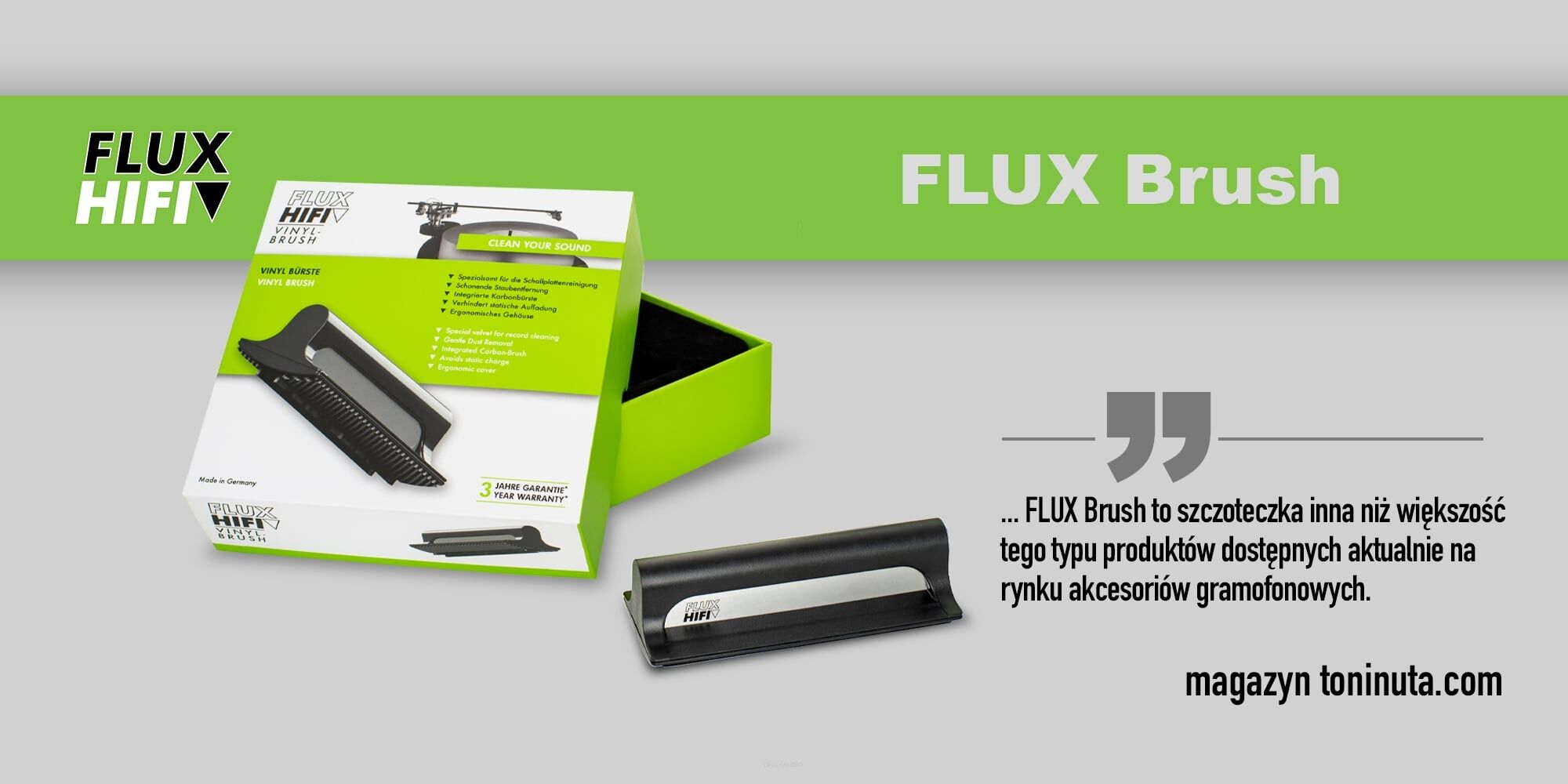 Recenzja FLUX Brush - Portal Ton i Nuta