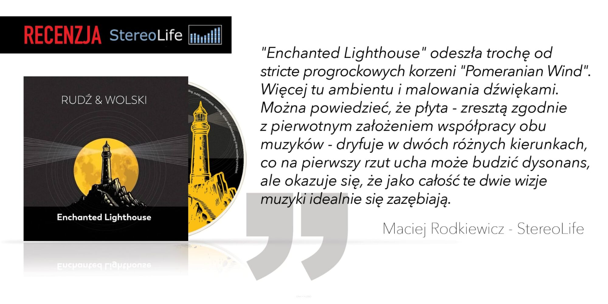 Recenzja Rudź&Wolski - Enchanted Lighthouse - Magazyn StereoLife