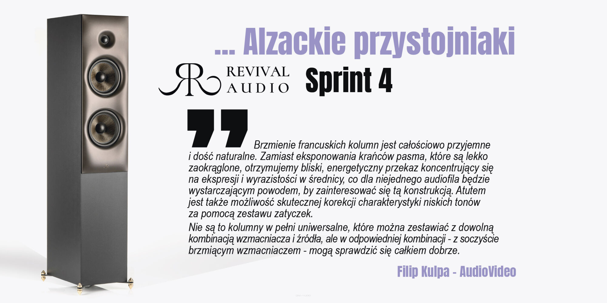 Recenzja Revival Audio Sprint 4 - Magazyn Audio-Video