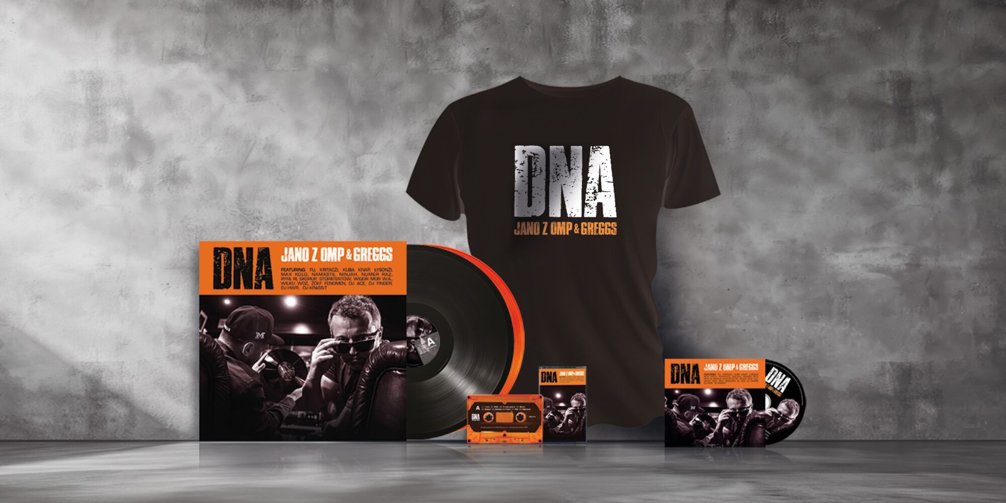Jano z OMP & Greggs - DNA - przedsprzedaż