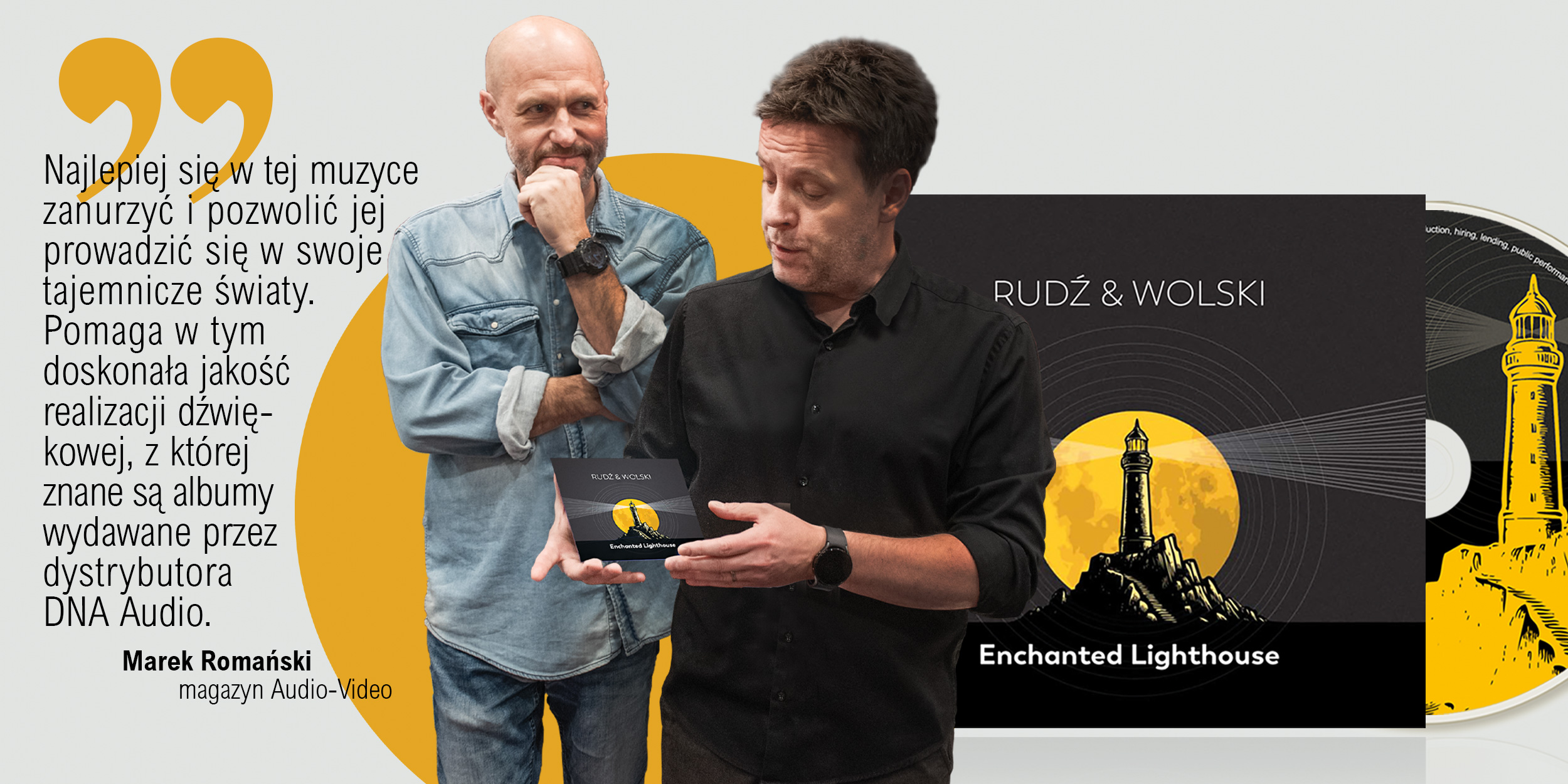 Recenzja Rudź&Wolski - Enchanted Lighthouse - Magazyn Audio-Video